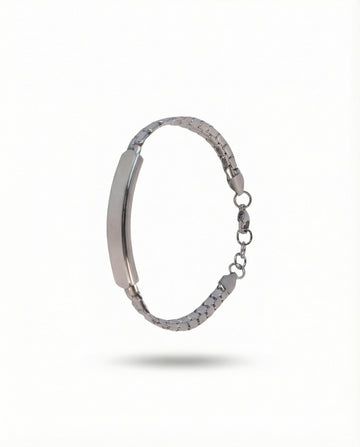 Silver Crest Bracelet