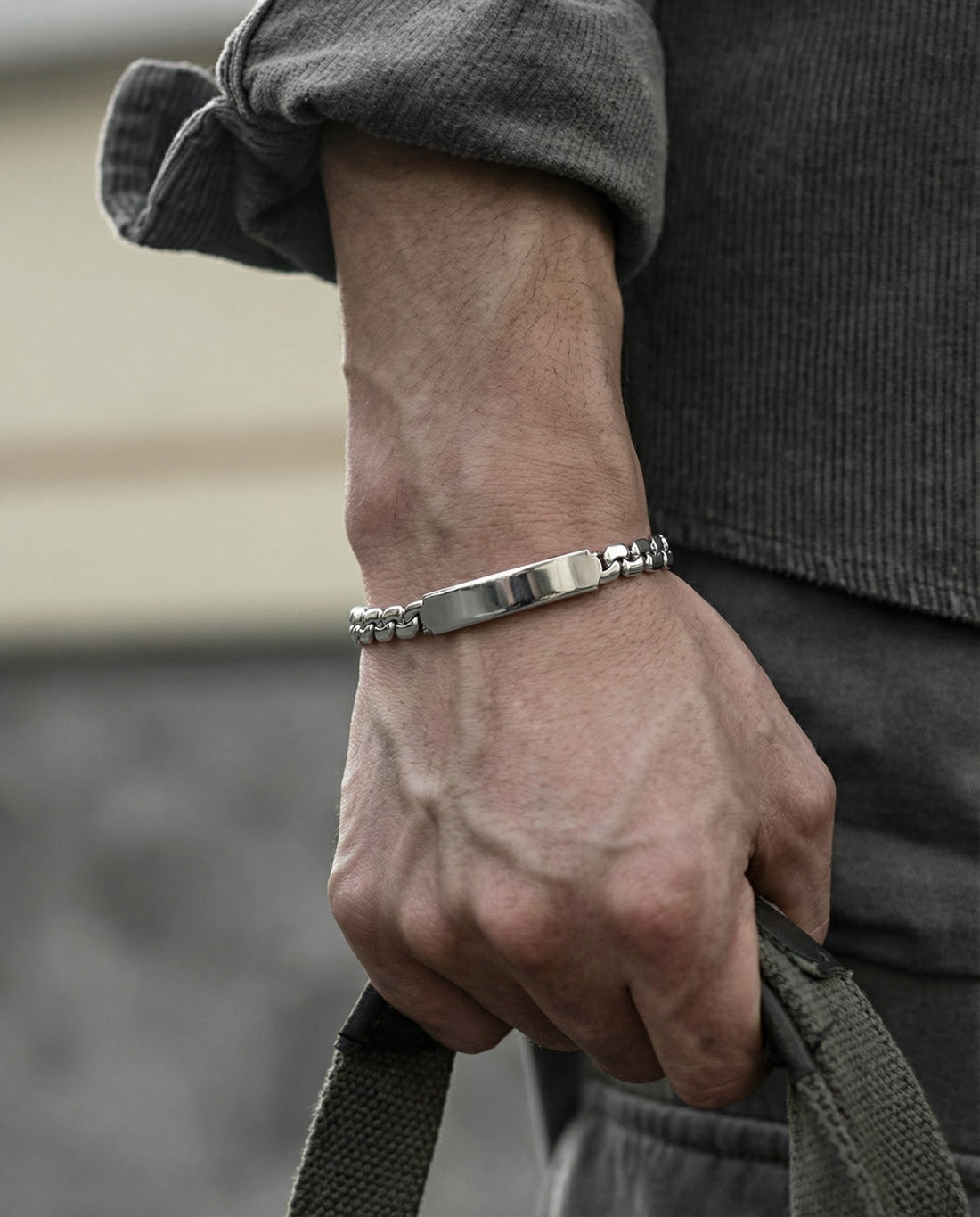 Silver Crest Bracelet